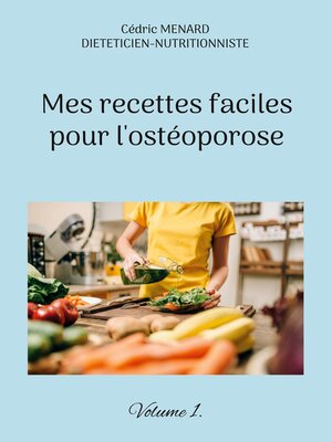 cover image of Mes recettes faciles pour l'ostéoporose.